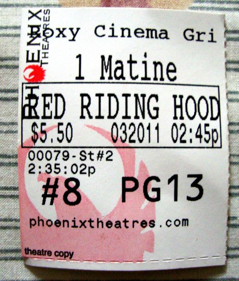 Matinee spelled wrong, The Dark of the Matinee, Sunday Matinee