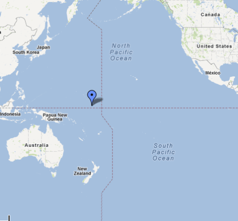 tarawa map of tarawa, kiribati