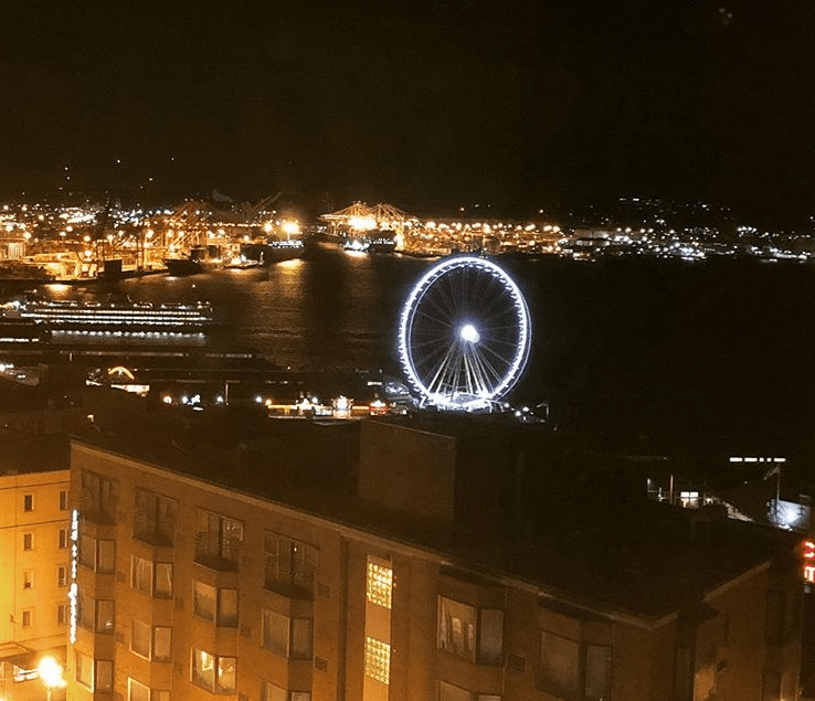 thompson hotel seattle, thompson seattle, downtown seattle view