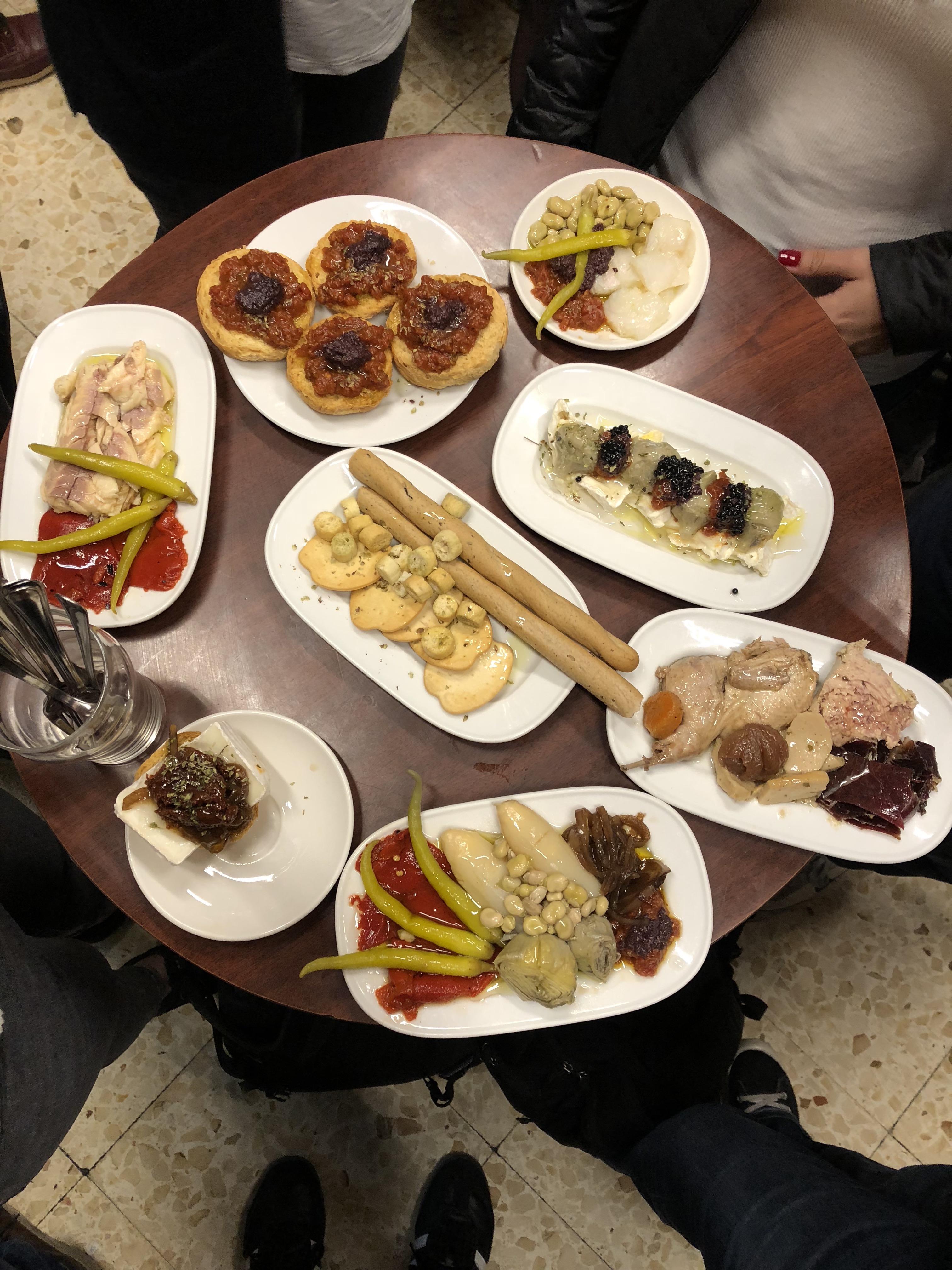 authentic spanish tapas, quimet y quimet, barcelona, pate