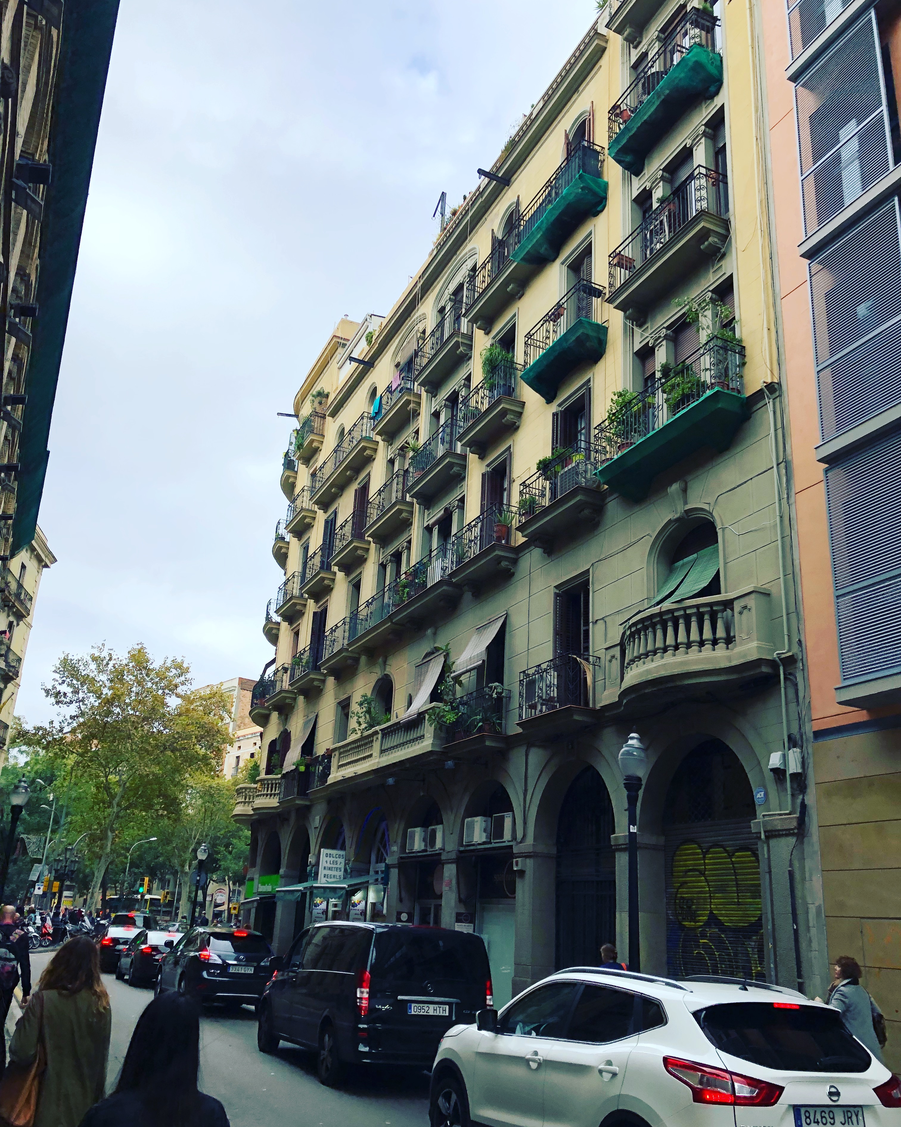 barcelona city street